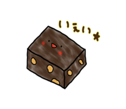 Japanese confection sticker #4837564