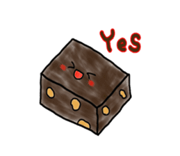 Japanese confection sticker #4837566