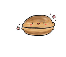 Japanese confection sticker #4837572