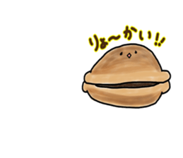 Japanese confection sticker #4837574