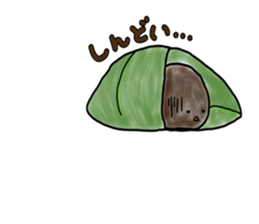 Japanese confection sticker #4837575