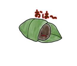 Japanese confection sticker #4837577