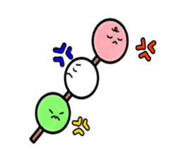 Japanese confection sticker #4837579