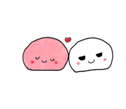 Japanese confection sticker #4837582