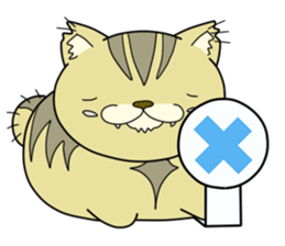 Daily life of Tama and Tora sticker #4837905