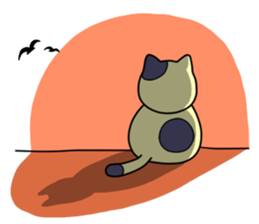 Daily life of Tama and Tora sticker #4837940