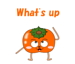 Conversation with persimmon English sticker #4838067