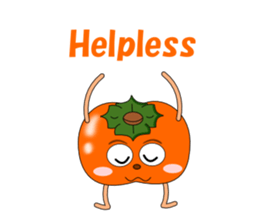 Conversation with persimmon English sticker #4838071