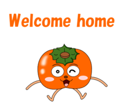 Conversation with persimmon English sticker #4838075