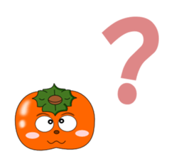 Conversation with persimmon English sticker #4838078