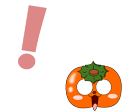 Conversation with persimmon English sticker #4838079