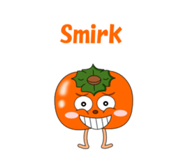 Conversation with persimmon English sticker #4838092