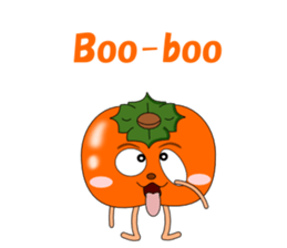 Conversation with persimmon English sticker #4838100