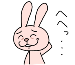 bocce rabbit sticker #4838165