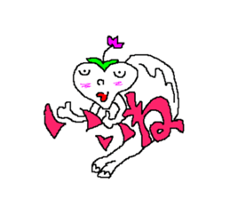 BASHFUL HEART MAN sticker #4838304