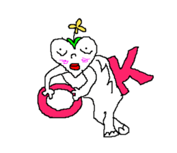 BASHFUL HEART MAN sticker #4838316