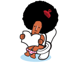 FuFu and the red comb sticker #4838506