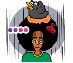 FuFu and the red comb sticker #4838512