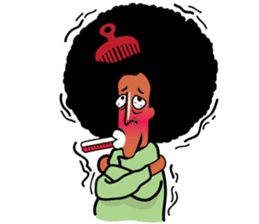 FuFu and the red comb sticker #4838542