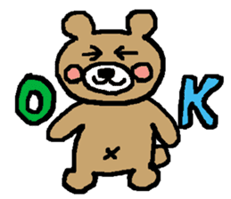 Bear Kutan. sticker #4838910