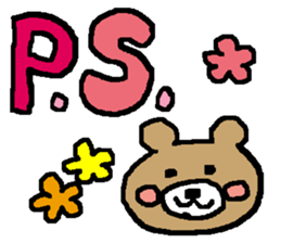 Bear Kutan. sticker #4838919