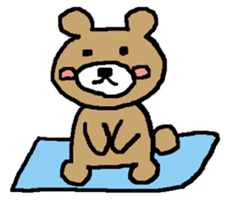 Bear Kutan. sticker #4838931