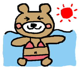 Bear Kutan. sticker #4838937