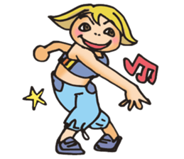 Just nice to fitness! sticker #4839024