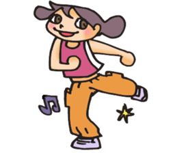 Just nice to fitness! sticker #4839027