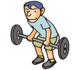 Just nice to fitness! sticker #4839044