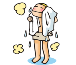 Just nice to fitness! sticker #4839054