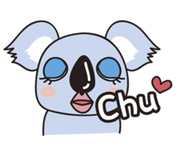 pretty koala sticker #4840996