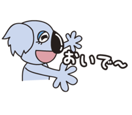 pretty koala sticker #4841009