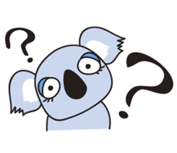 pretty koala sticker #4841013