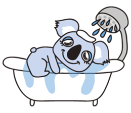 pretty koala sticker #4841017