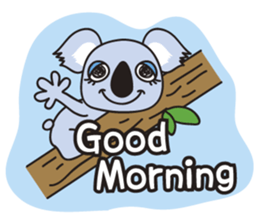 pretty koala sticker #4841020