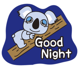 pretty koala sticker #4841021