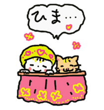 Baby and cat part7 sticker #4841670