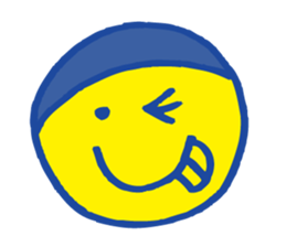 Yellow circle2 sticker #4842033