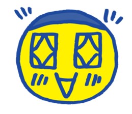 Yellow circle2 sticker #4842037