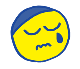 Yellow circle2 sticker #4842049