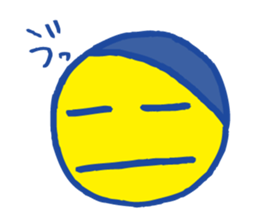 Yellow circle2 sticker #4842054