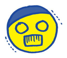 Yellow circle2 sticker #4842059