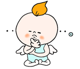 be my angel sticker #4842125