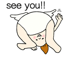 be my angel sticker #4842137