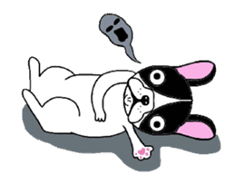 BOBU - Boston Terrier French Bulldog sticker #4842226