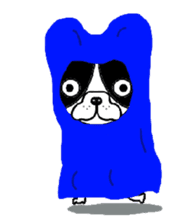BOBU - Boston Terrier French Bulldog sticker #4842245