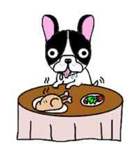 BOBU - Boston Terrier French Bulldog sticker #4842251
