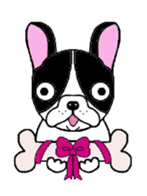 BOBU - Boston Terrier French Bulldog sticker #4842252