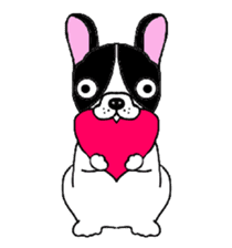 BOBU - Boston Terrier French Bulldog sticker #4842254